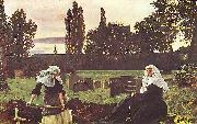 Sir John Everett Millais The Vale of Rest oil painting